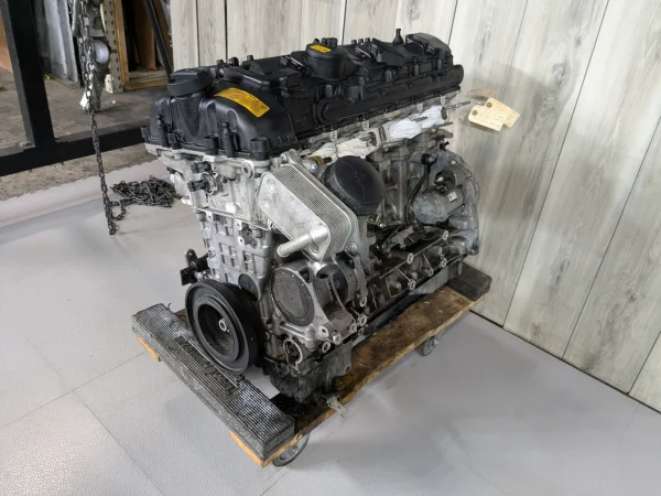 BMW F15 F16 X5 X6 AWD Long Block N55 Engine Motor EWG 77k - Image 9