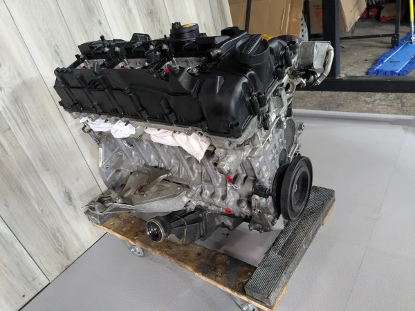 BMW F15 F16 X5 X6 AWD Long Block N55 Engine Motor EWG 77k - Image 8